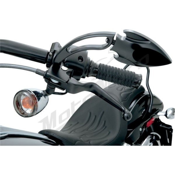 DRAG SPECIALTIES Wide Blade Lever Set Harley Davidson FLD / FLHR / FLHRC / FLHRCI / FLHRI 883-1690cc 96-17