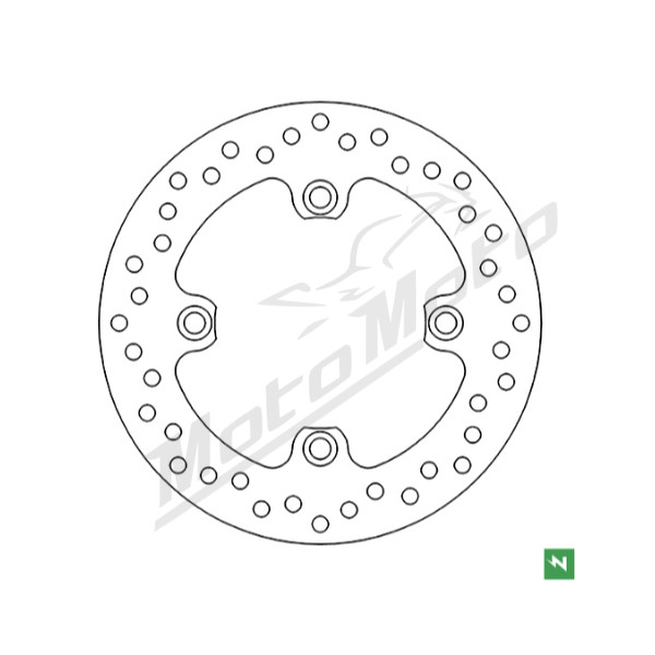Newfren rear brake disc Honda CBR 600F / 1000RR 91-14
