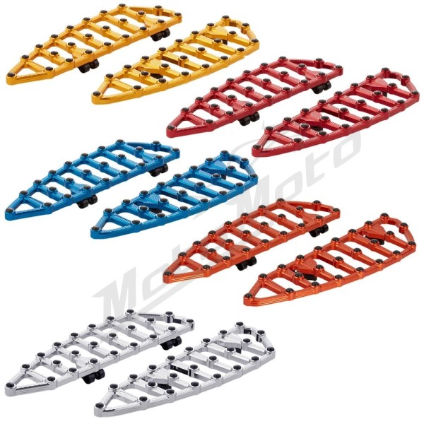ARLEN NESS MX Billet Floorboards Harley Davidson FLDE / FLFB / FLFBS / FLHC / FLHCS / FLI / FLSL / FXFBS 1750-1868cc 18-24