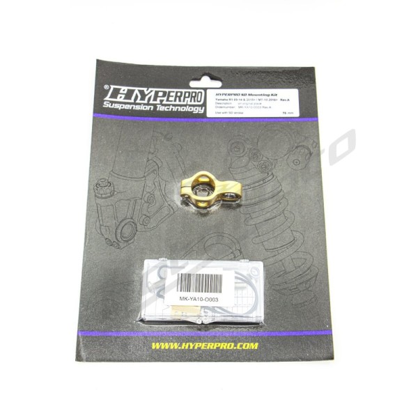 HYPERPRO Steering Damper Mounting Kit Yamaha YZF-R1 1000 04-08