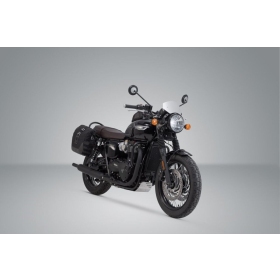 SW-MOTECH Legend Gear LC2 Side Bag System Black Edition Triumph Bonneville 900-1200 16-24