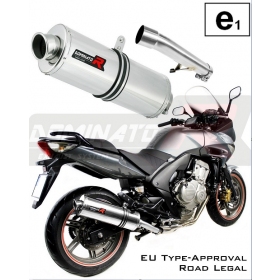 Exhaust silencer Dominator OVAL HONDA CBF 600 2008-2013