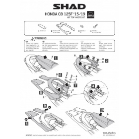 TOP CASE HOLDER SHAD HONDA HONDA CB125F 2015-2019