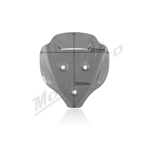 WRS SPORT Windscreen Smoke Ducati Streetfighter V4 1100cc 20-24