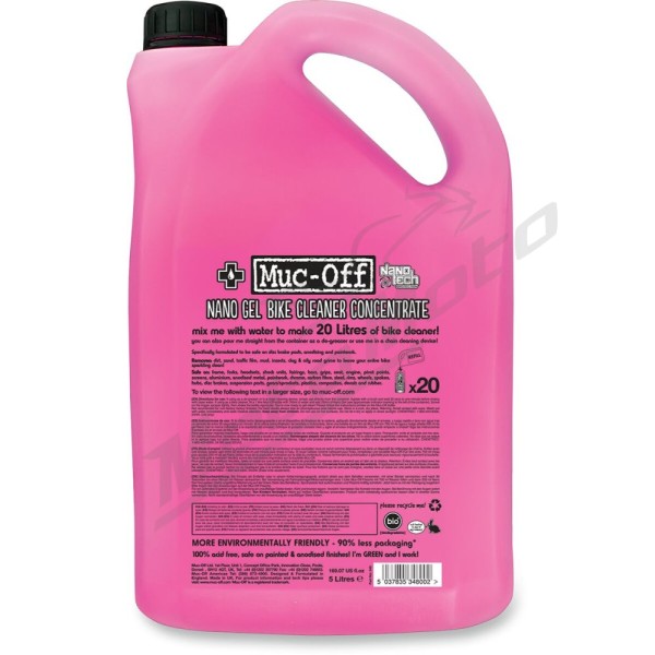 MUC-OFF Nano Gel Cleaner Concentrate 5L