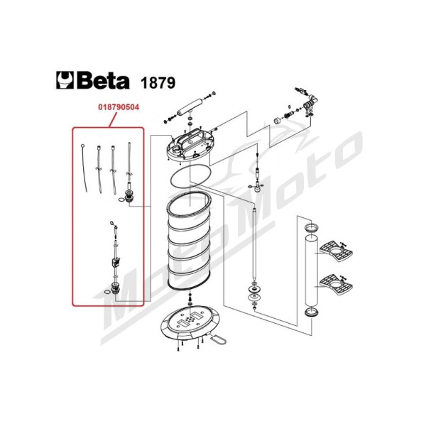 BETA Manual/Pneumatic Operation Fluid Extractor 3-12 bar.