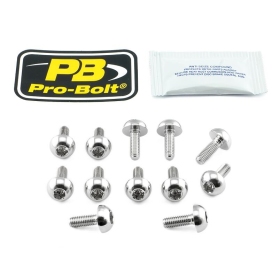 PRO BOLT Stainless Steel Brake Rotor Mounting Bolt Kit Honda CB / CBF / CBR / CRF / NSA / VFR / VTR 600-1300cc 97-21