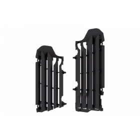 Polisport radiator louvers Suzuki RMZ 450cc 18-24 Black
