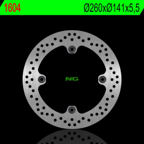 NG Rear Fixed Brake Disc 260x141x5.5mm Aprilia / Piaggio 125-530cc 21-25