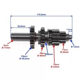 Gearbox gear 139FMB 4T