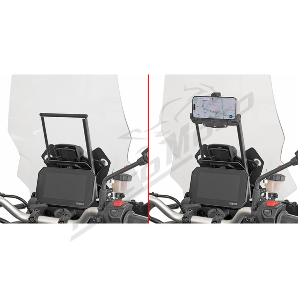 GIVI Telefono / GPS laikiklio strypas Yamaha Tracer 900 2025
