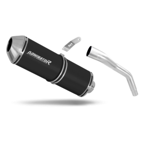 Triumph TIGER 800 XC / XR 2015-2017 Exhaust Silencer Muffler OVR BLACK + dB killer