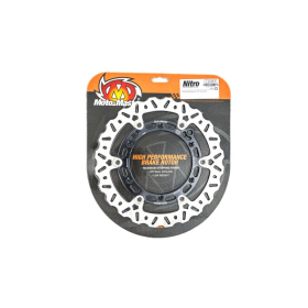 MOTO-MASTER Nitro MX Front Floating Brake Disc Gas Gas / Husaberg / Husqvarna / KTM 125/650 93-26