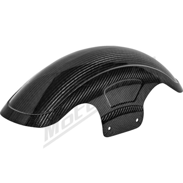 SADDLEMEN Carbon Fiber Front Fender Gloss Harley Davidson FLHXSE / FLHXU / FLTRX / FLTRXSE 1923-1977 23-25