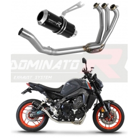 Duslintuvo kompl. Dominator GP BLACK YAMAHA MT-09 / FZ-09 2021-2022