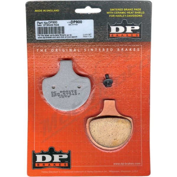 DP BRAKES Sintered Metal Brake Pads Harley Davidson FLHR / FLHRCI / FLHRI / FLHS / FLHT / FLHTCI / FLHTCUI / FLSTN / FLSTS 883-1340cc 84-11