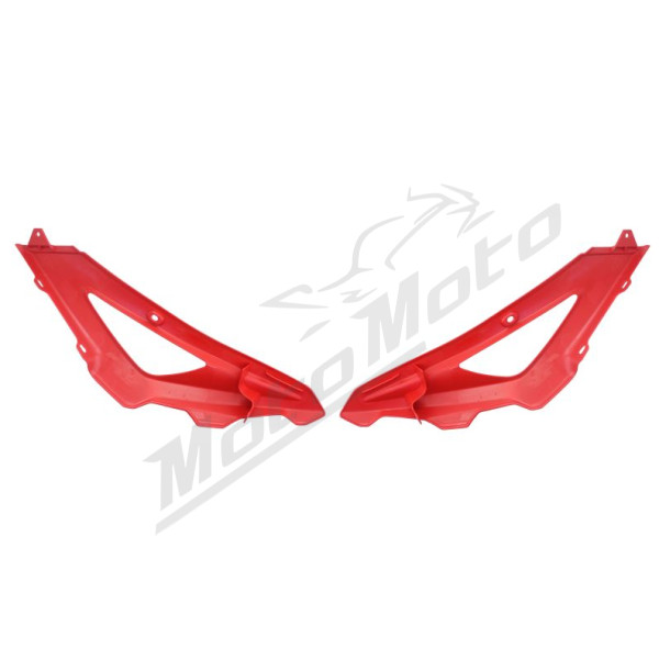 Radiator cover red HUSQVARNA TC 250-450cc 2008-2009