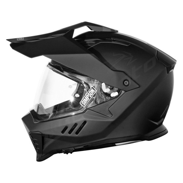 Motocross Helmet SIMPSON Xcursion matt black