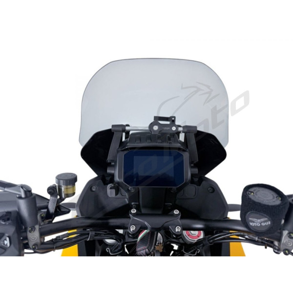 WRS MG009NO Side Deflectors Matt Black Moto Guzzi Stelvio 1000 ABS 2024