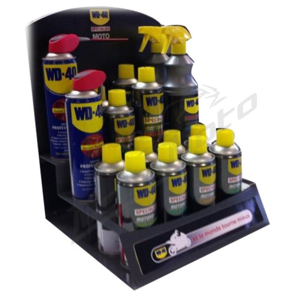 WD-40 Specialist Range display case