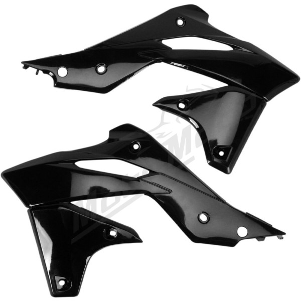 UFO Radiator Covers Kawasaki KX 250 F 13-16 Black