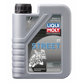 Alyva LIQUI MOLY MOTORBIKE STREET Pusiau sintetinė - 2T - 1L