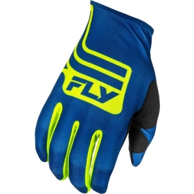 FLY RACING Lite L.E. Lancer Gloves - Navy/Hi-Vis