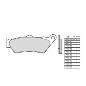 BREMBO Street Carbon Ceramic stabdžių trinkelės APRILIA / BMW / DUCATI / KTM / MOTO GUZZI / TRIUMPH 125-2300cc 1992-2023