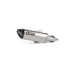 AKRAPOVIC Slip-On Line Muffler Stainless Steel / Carbon Fiber Honda NSS 250-300 18-20