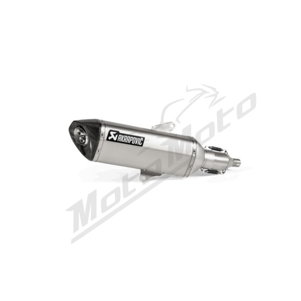 AKRAPOVIC Slip-On Line Muffler Stainless Steel / Carbon Fiber Honda NSS 250-300 18-20