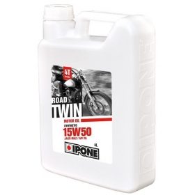 IPONE TWIN ROAD 15W50 Semi-synthetic oil 4T 4L