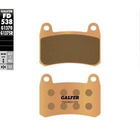 GALFER HH Sintered Brake Pads Benelli BN / Leoncino / TRK 125-800cc 14-24