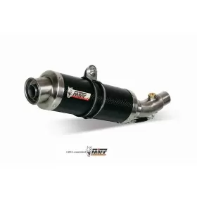 MIVV GP Carbon Double Slip-On exhaust Ducati Monster 