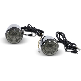 CUSTOM DYNAMICS ProBEAM® International Dynamic Ringz™ Front Turn Signals INDIAN CHIEF / SPRINGFIELD 1811-1890cc 14-24