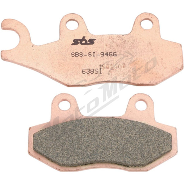 SBS SI Offroad 638SI Sintered Brake Pads Arctic Cat / Can Am / CF Moto / Kawasaki / Suzuki / Yamaha 50-820cc 89-17