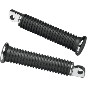 DRAG SPECIALTIES Rubber Vibration-Absorbing Passenger Foot Pegs 12,5 cm