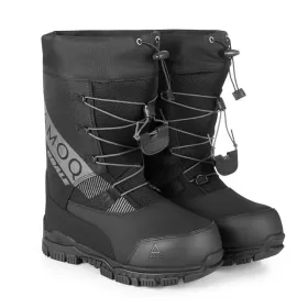 AMOQ Scale Speed Lace Boots Black/Grey