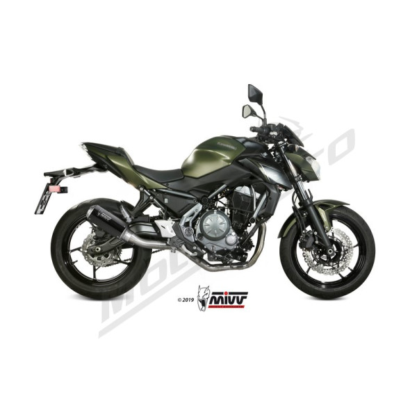 MIVV MK3 Full Exhaust System Kawasaki Ninja 650 17-23