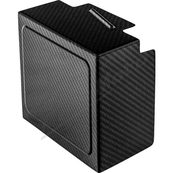 SADDLEMEN Akumuliatoriaus dangtelis anglies pluošto blizgus Harley Davidson FXD / FXDL / FXDWG / FXDX / FXDT 1340-1450 99-05