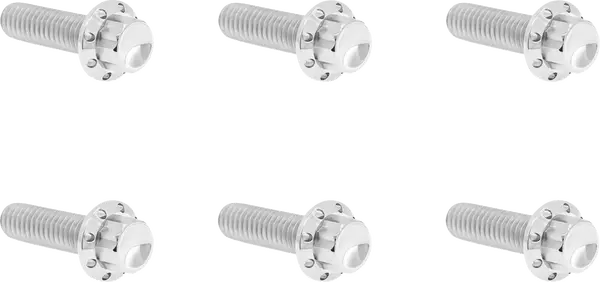 ARLEN NESS Transmission Top Cover Titanium 12-Point Bolt Kit 12pcs. M8
