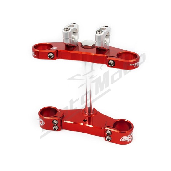 S3 Triple Clamp Ø39mm Red GasGas TXT / Pampera 125-300 02-23