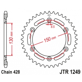 Rear sprocket JTR1249