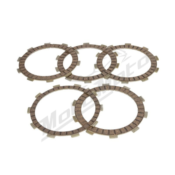 4Ride Clutch friction discs 5pcs. Honda CBR / CG / CRF 125-230 02-15