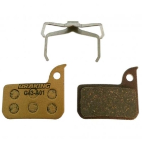 BRAKING Carbo-Metallic dviračių stabdžių trinkelės P20 Per Sram Red Hydraulic / Level Ultimate / TLM