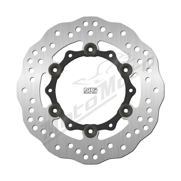 NG Front Floating Brake Disc 220X105X4mm Benelli / Derbi / Gilera / Piaggio 50-300cc 97-22