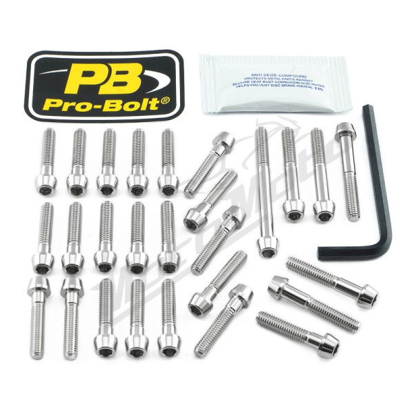 PRO BOLT Stainless Steel Engine Bolt Kit for Suzuki GSX-R 1000cc 12-16