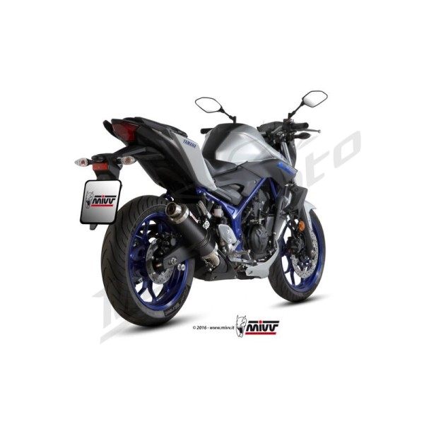 MIVV GP Silencer Yamaha MT-03 320 2025