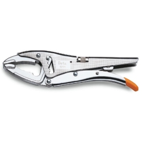 BETA Self-Locking Pliers with long jaws with adjustment screw