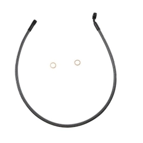 MAGNUM SHIELDING Designer Series Ø10mm Upper Brake Line ABS 66cm 35° Harley Davidson FLS / FLSTF / FLSTFB / FLSS 1690/1800 15-17