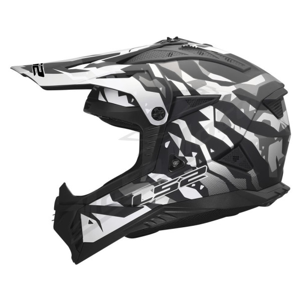 Motocross Helmet LS2 MX708 FAST 2 GROTESK